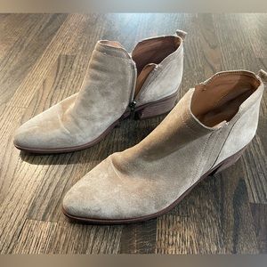 Franco Sarto genuine suede boots